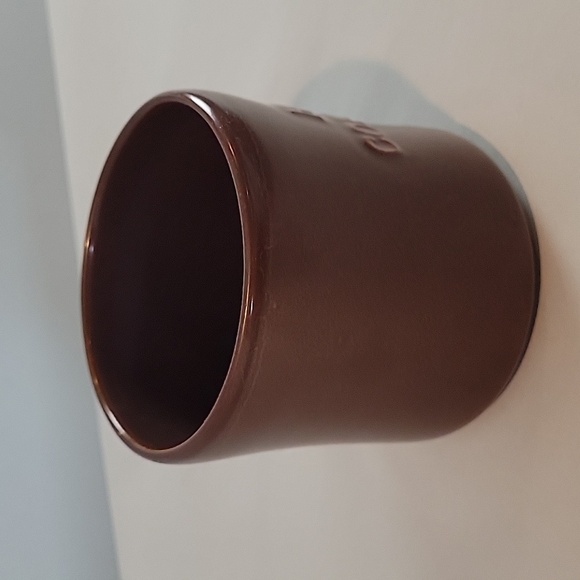 STARBUCKS 2010 Brown HOT COFFEE embossed Mug - Picture 6 of 12